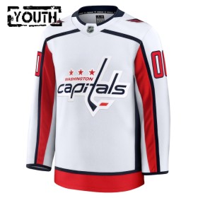 Maillot de Hockey Washington Capitals Personnaliser Fanatics Premium 2024-25 Blanc Extérieur - Enfant